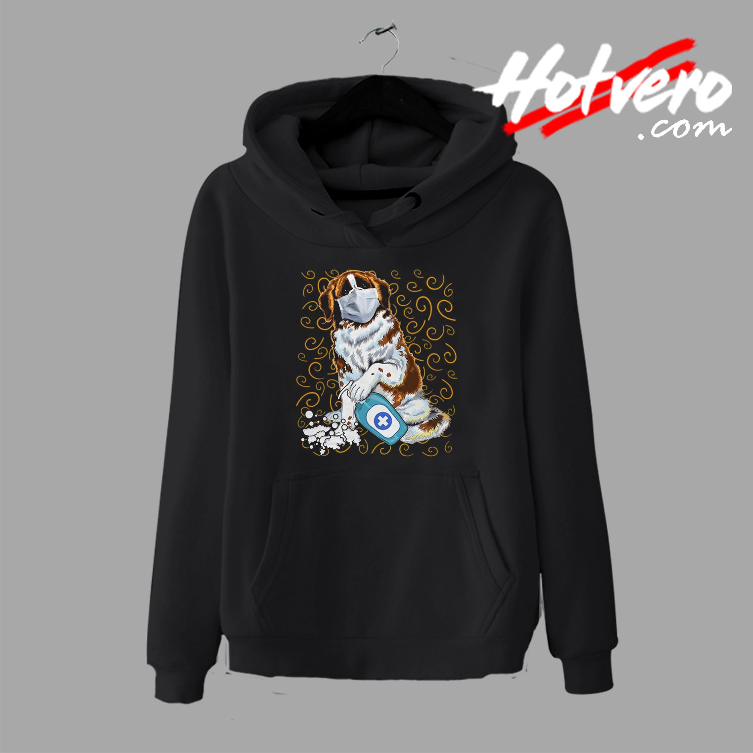 Husky Face Mask and Wash Hand Hoodie