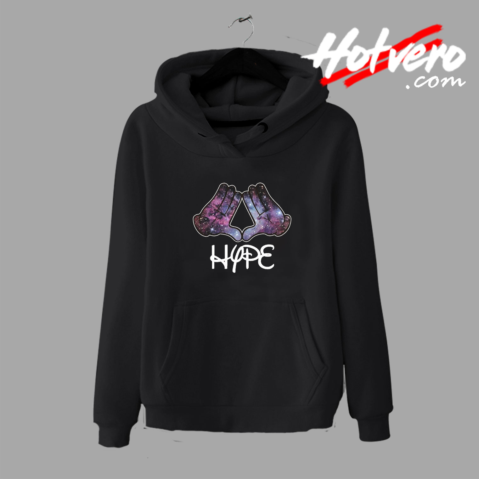 Hype Mickey Mouse Hand Graphic Hoodie