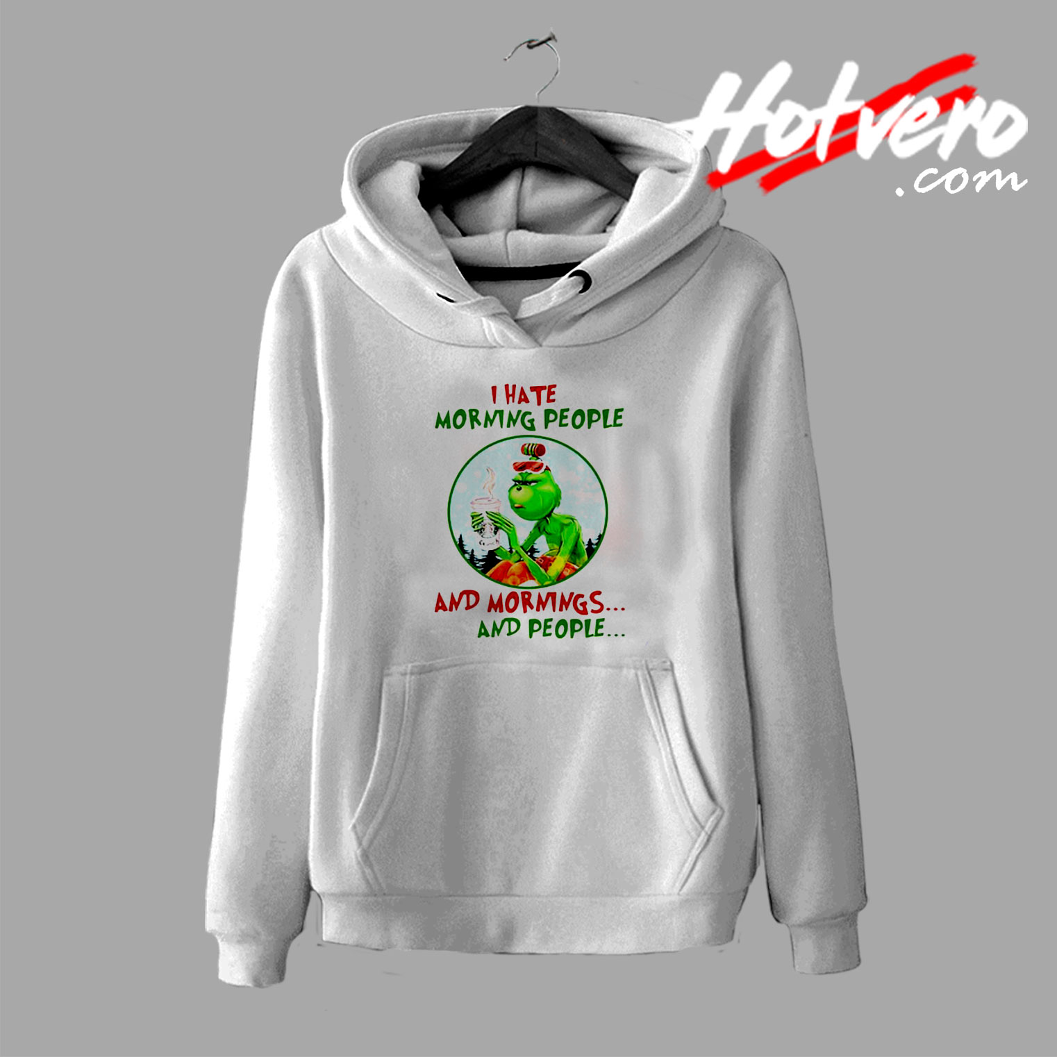 I Hate Morning People Starbucks Coffee Hoodie