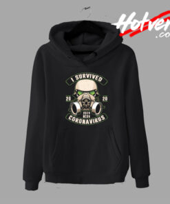 I Survived Coronavirus 2020 Art Hoodie