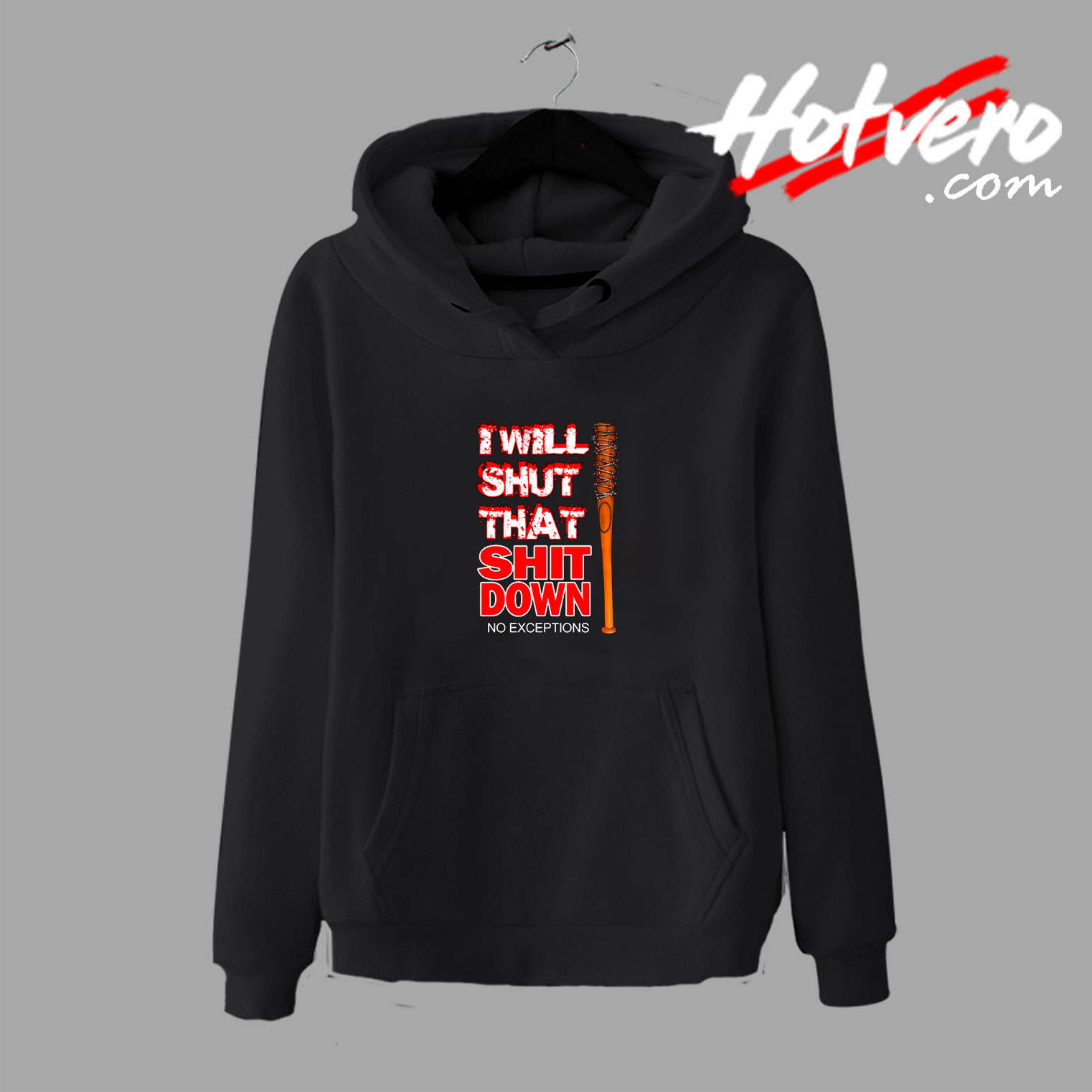 I Will Shut That Shit Down The Walking Dead Hoodie