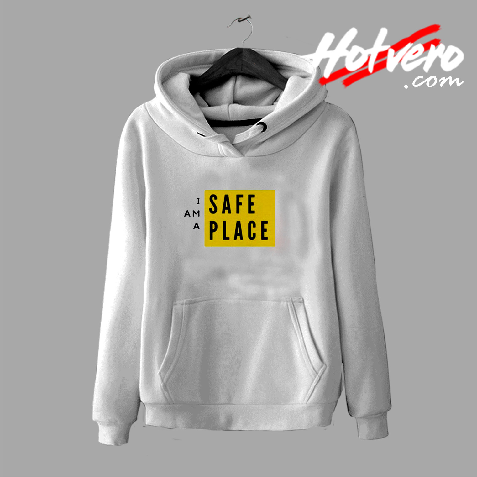 I am a Safe Place Vintage Style Hoodie