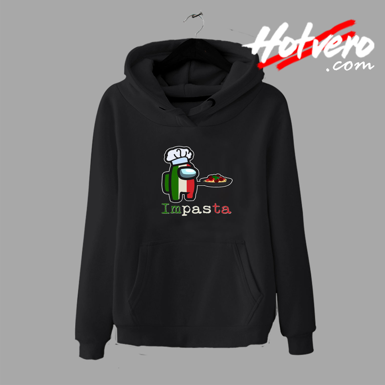 Impasta Imposter Among Us Vintage Style Hoodie
