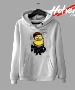 Inglourious Basterds Scalps Parody Minions Hoodie