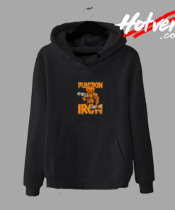 Iron Bodybuilder Pumpkin Graphic Hoodie