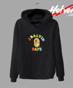 J. Balvin Parody Bape Hoodie