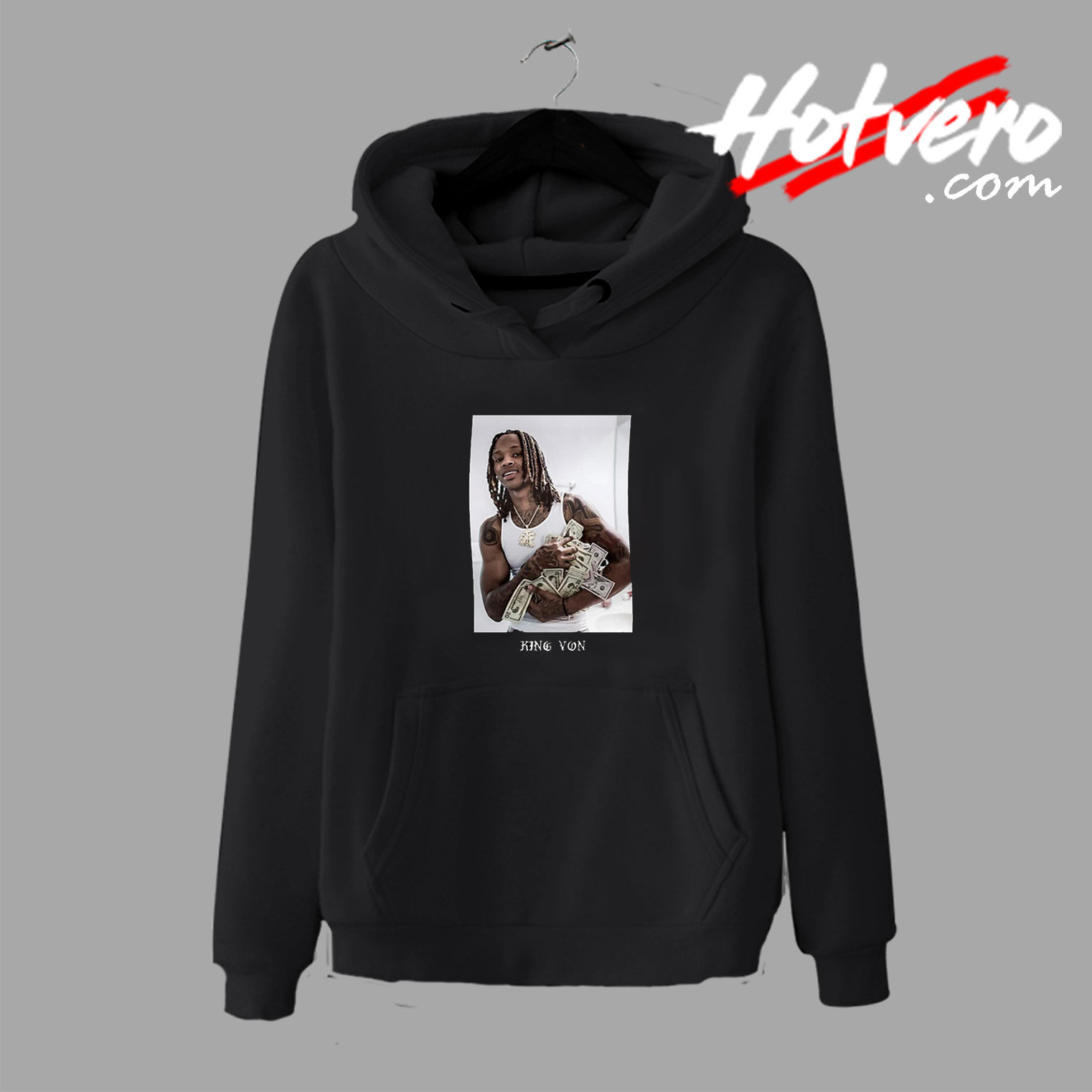 King Von Rapper Poster Hoodie