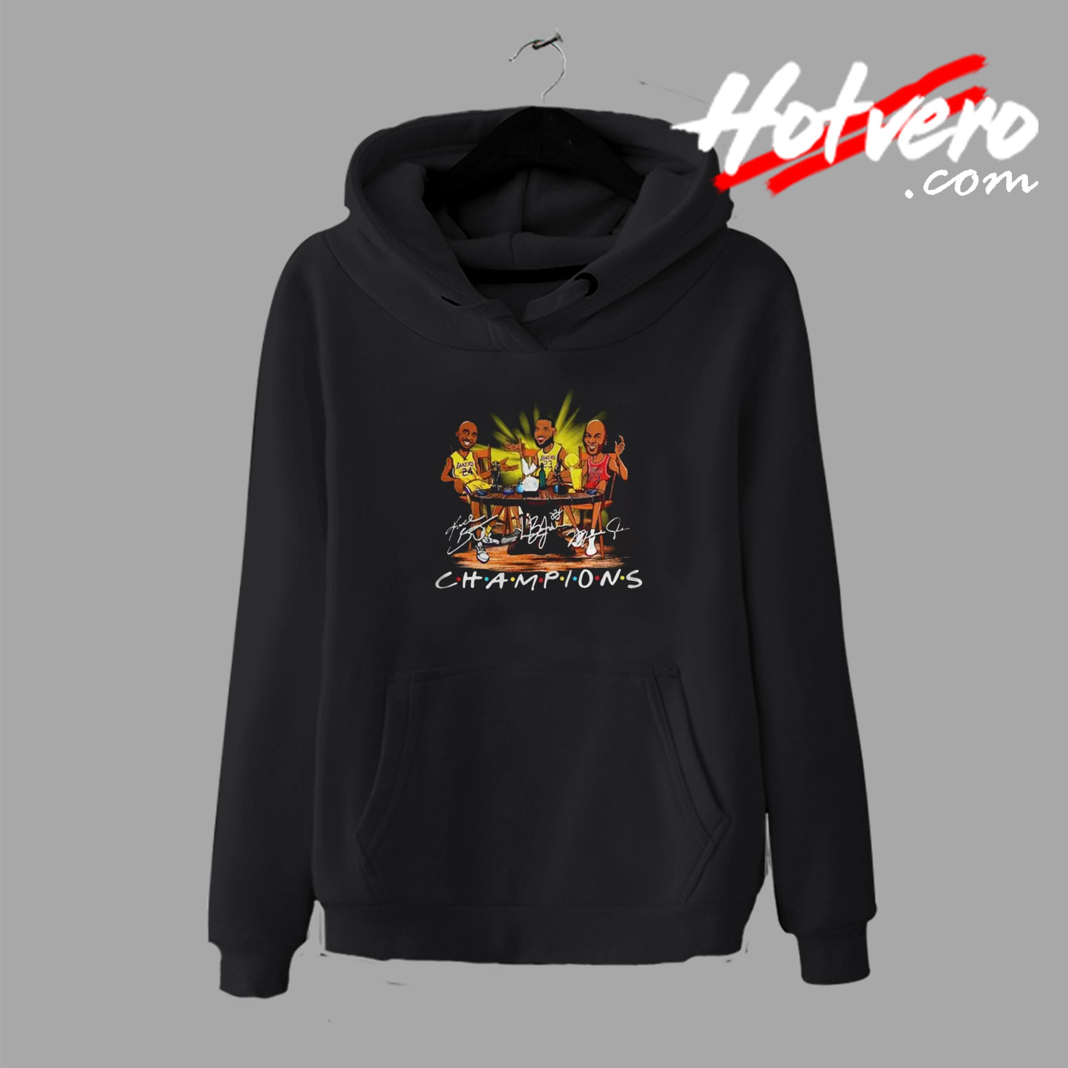 Kobe Bryant Squad Champions Signature Hoodie