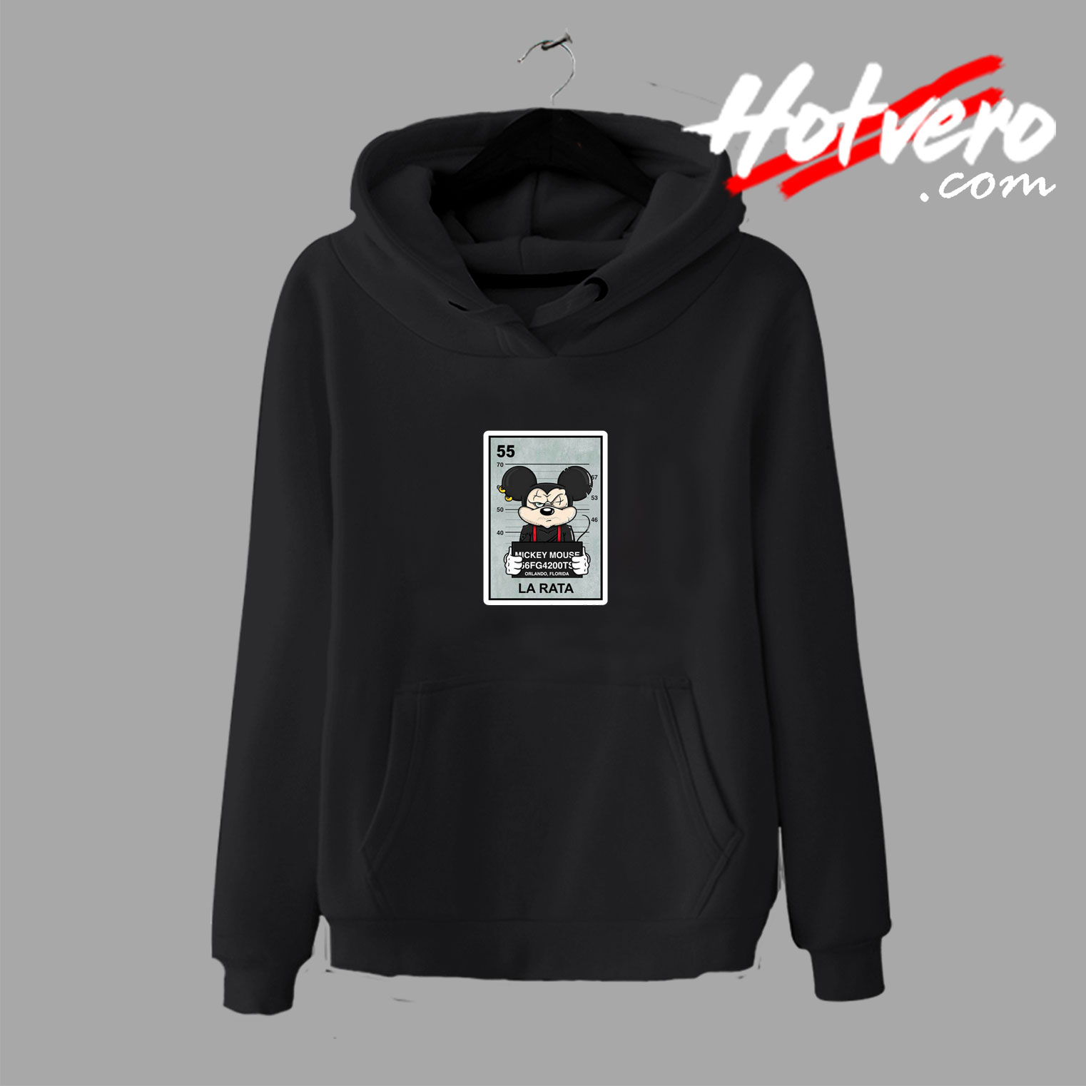La Rata Thug Mickey Mugshot Hoodie