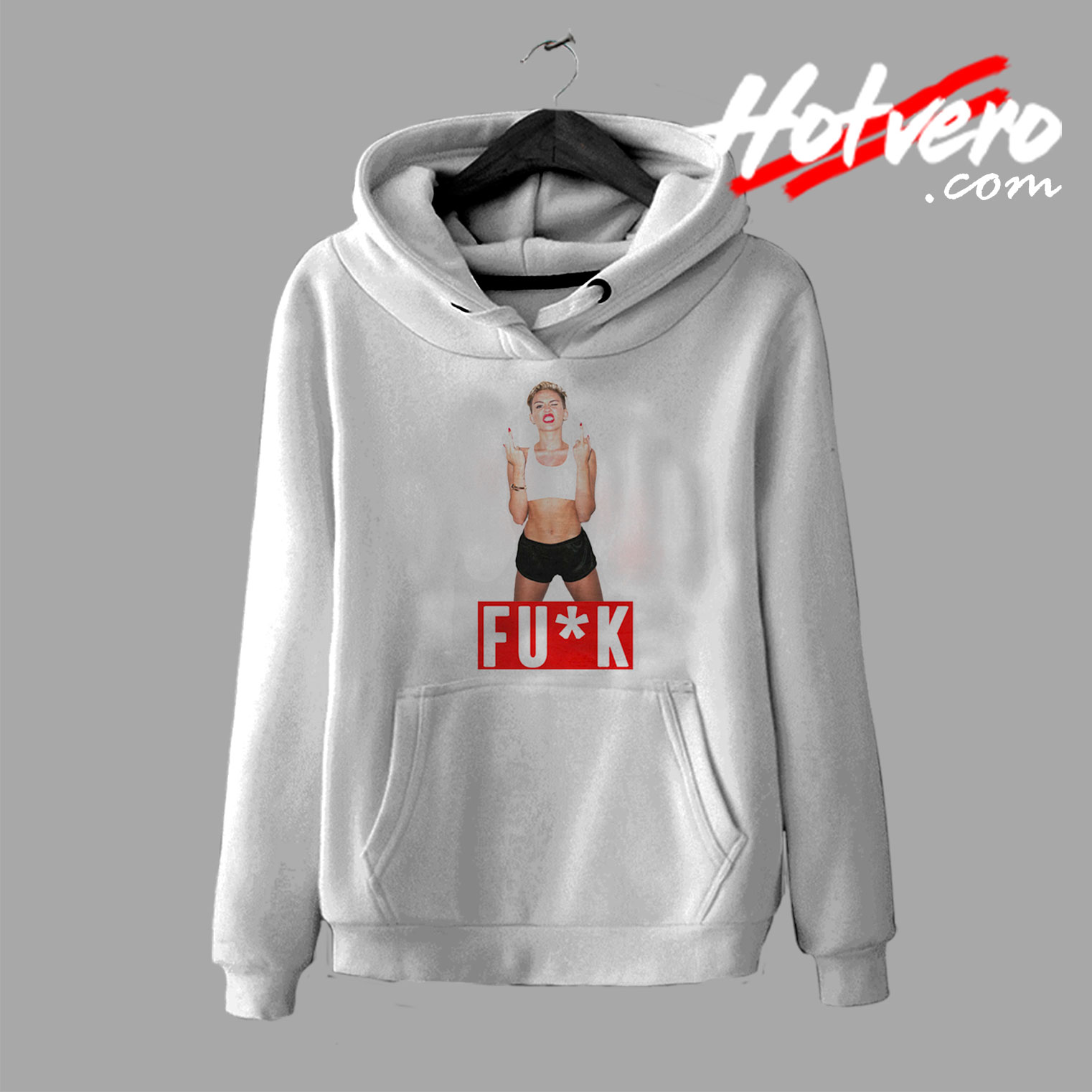 Miley Cyrus Music Finger Fuck Vintage Style Hoodie