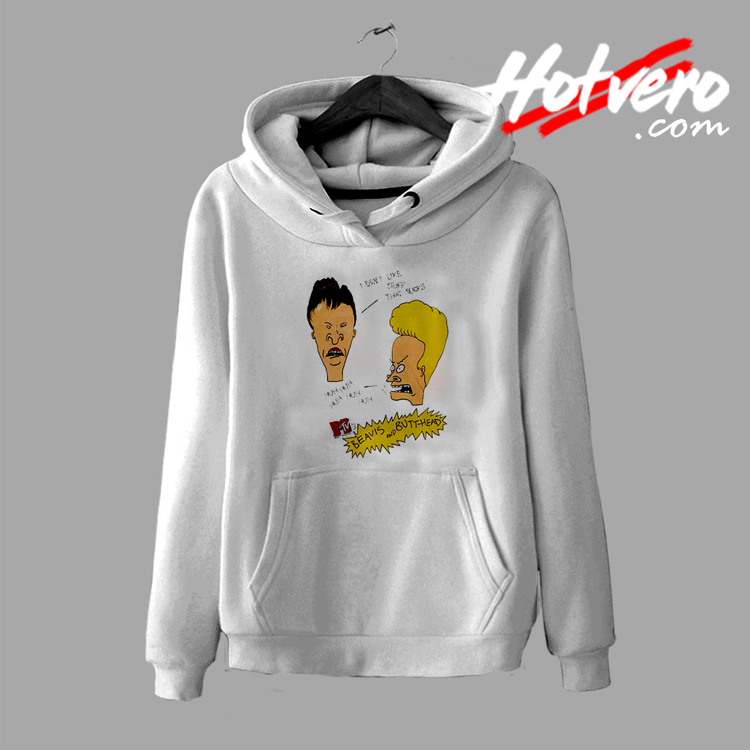 beavis And Butt Head DOnt Like Stuff Hoodie