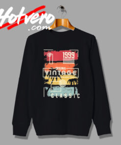 1999 Vintage 21St Birthday Beach Sweatshirt