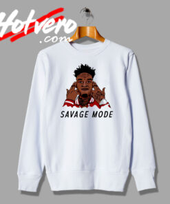 21 Savage Mode Graphic Sweatshirt