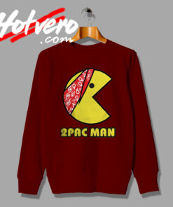 2pac Man X Pac ManHip Hop Sweatshirt