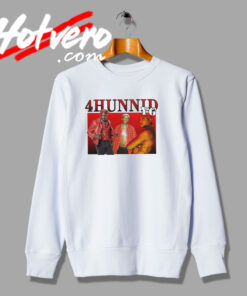 4hunnid YG American Rapper Poster Sweatshirt