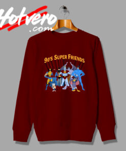 90s Super Friends Squad Sweatshirt