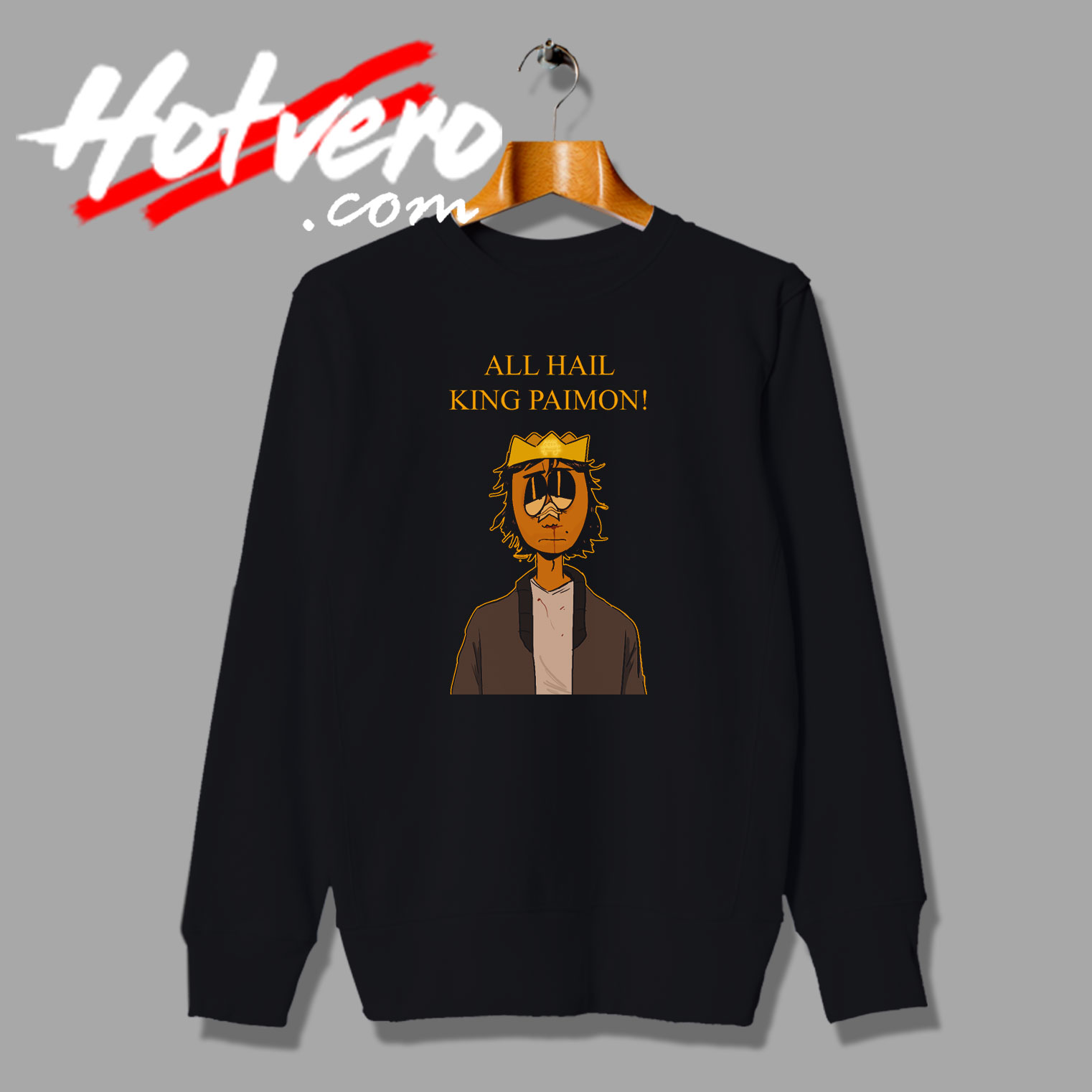 All Hail King Paimon Cute Graphic Sweatshirt