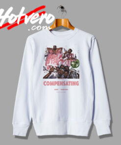 Amine Rapper Compensating Artwork Sweatshirt
