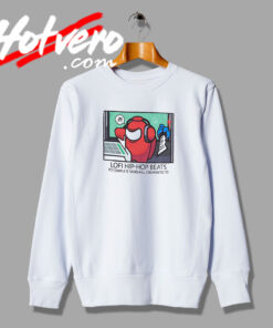 Among Us Lofi Hip Hop Vintage Sweatshirt