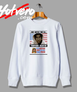 And Justice Trayvon Martin Photos Sweatshirt
