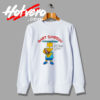 Angry Bart Simpson Underachiever Sweatshirt