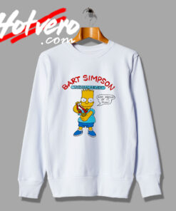 Angry Bart Simpson Underachiever Sweatshirt