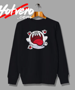 Angry Kinda Ghost Horror Artwork Sweatshirt