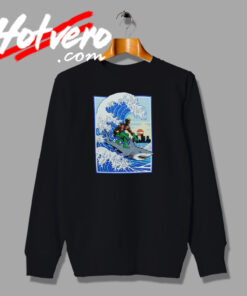Aquaman Surf Funny Graphic Sweatshirt