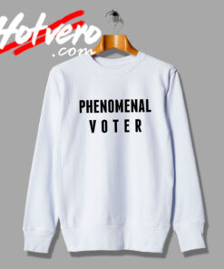 Ariel Winter Wearing Phenomenal Voter Sweatshirt