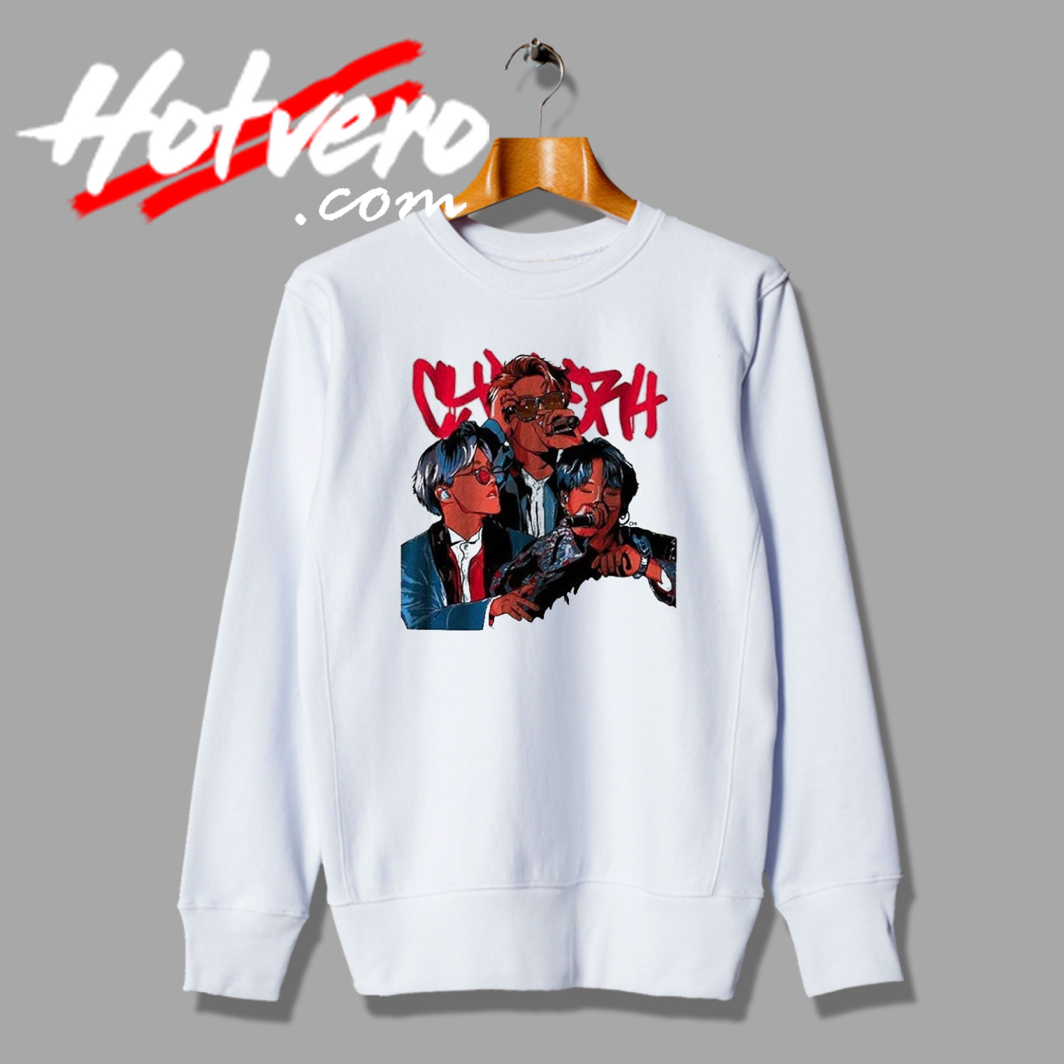 BTS Boy Band Rap Line Tour Sweatshirt