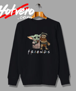 Baby Yoda and Babu Frik Friends Custom Sweatshirt