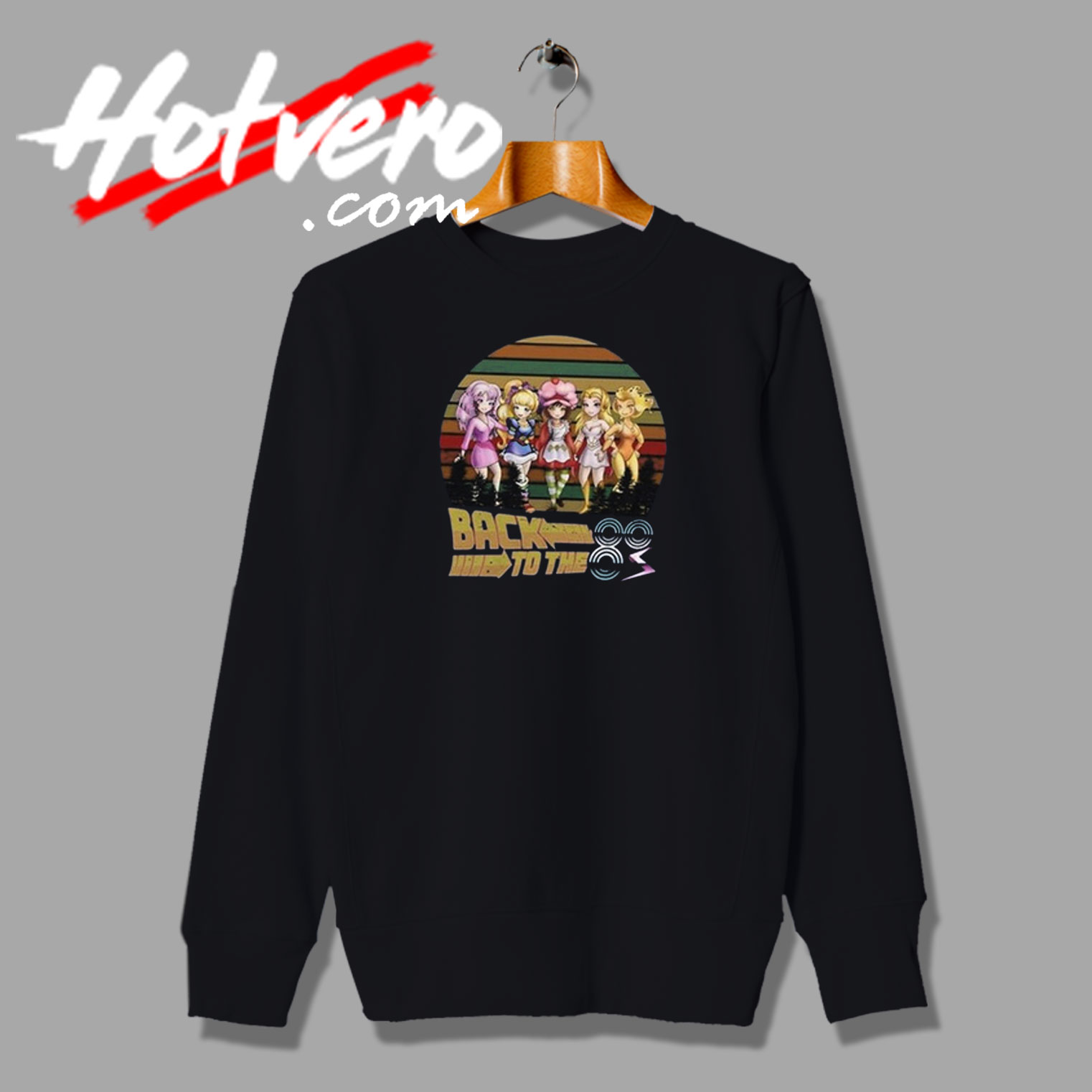 Back To The 80s Vintage Style Sweatshirt