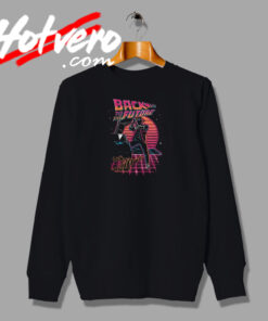 Back To The Future Artwork Sweatshirt