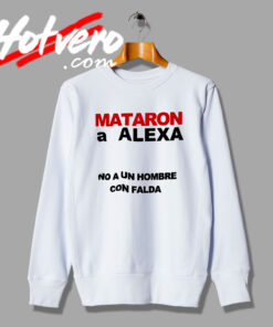 Bad Bunny Alexa COn Falda Sweatshirt