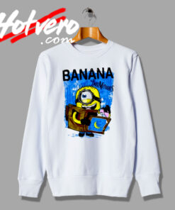 Banana Box Minion Photos Sweatshirt
