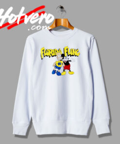 Bart Simpson And Mickey Mouse Funny TV Show Sweatshirt