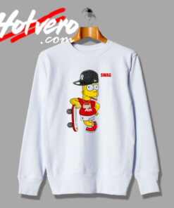 Bart Simpson Swag Custom Sweatshirt
