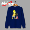 Bart Simpson Throw Away Parody Supreme Sweatshirt