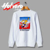 Bart Simpson X Calvin And Hobbes Funny Poster Sweatshirt