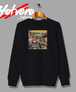 Basketball and Astroworld Travis Scott Poster Sweatshirt