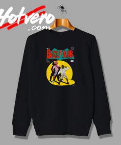 Batman Comic Parody Will Smith Artwork Sweatshirt