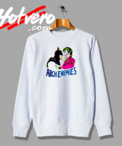 Batman The Joker Arch Enemies Graphic Sweatshirt