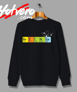 Bazinga Cooper Sheldon x Periodic Table Sweatshirt