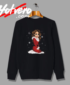 Beauty Mariah Carey Merry Christmas Sweatshirt