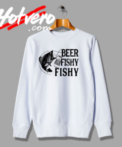 Beer Fishing Humor Angling Sweatshirt