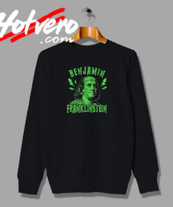 Benjamin Franklinstein Horror Graphic Sweatshirt