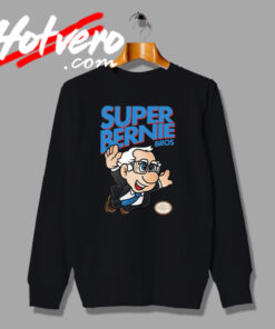 Bernie Sanders x Super Mario Bros Sweatshirt