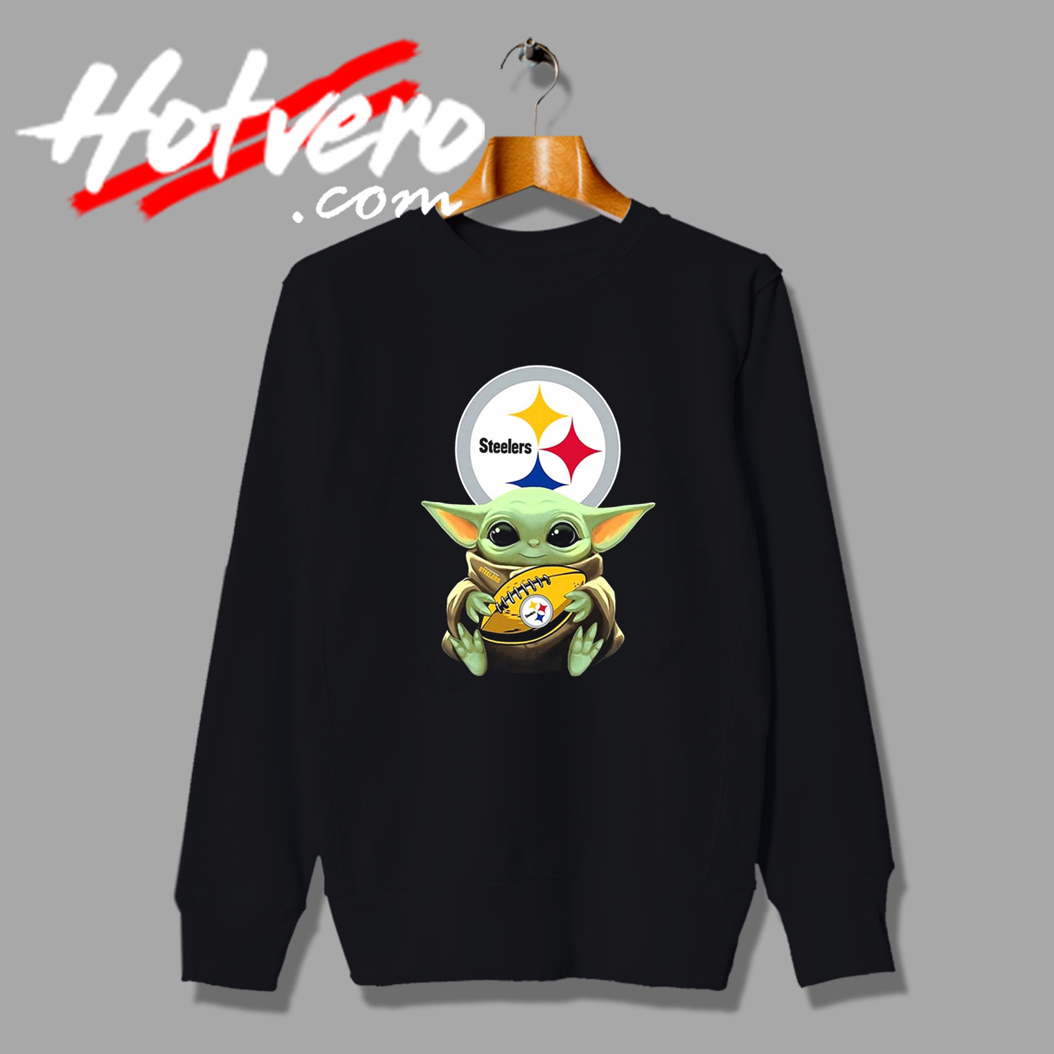 Best Pittsburgh Steelers Baby Yoda Sweatshirt