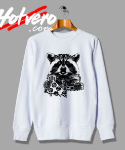 Best Raccoon Beer National Pizza Day Sweatshirt