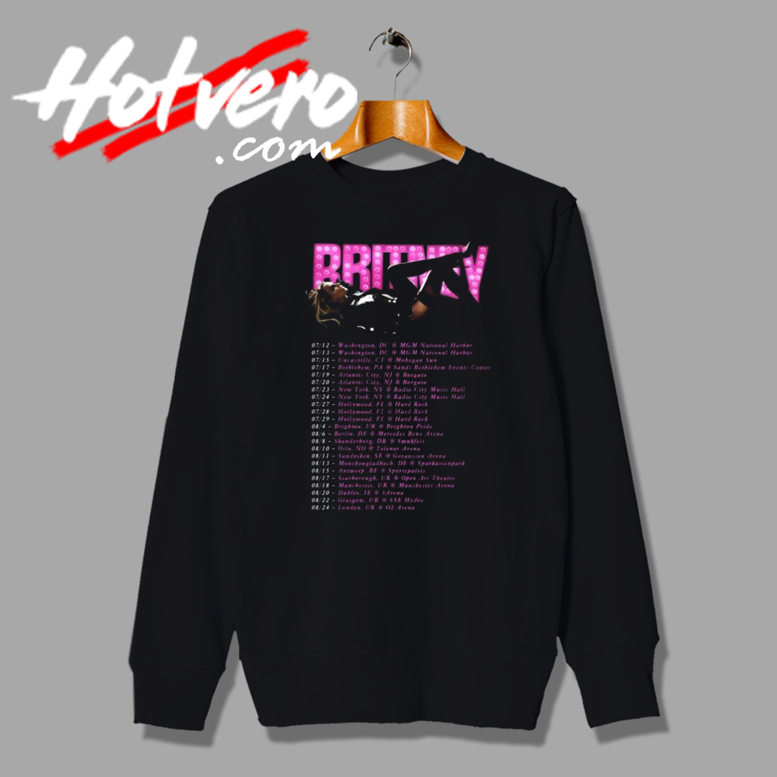 Best Song Britney Spears Piece Tour Sweatshirt